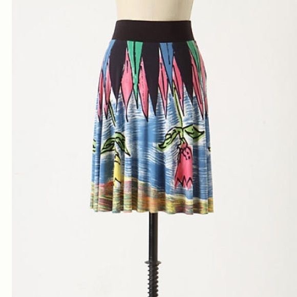 Anthropologie Dresses & Skirts - Anthropologie Ric Rac Sketch Book Skirt